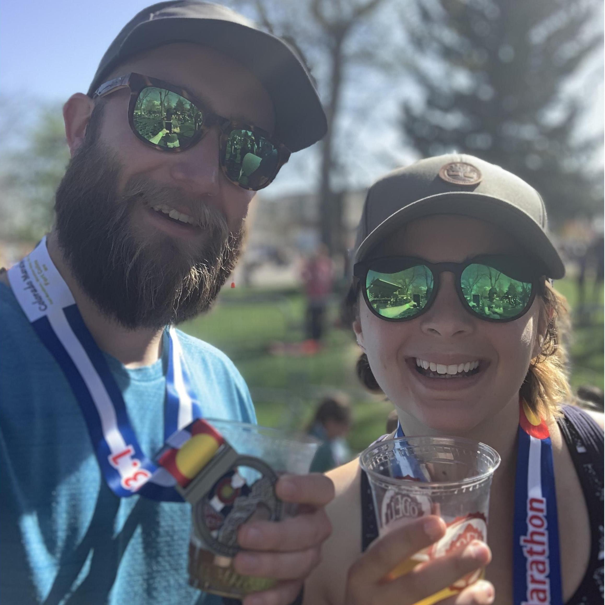 Half marathon #1 together