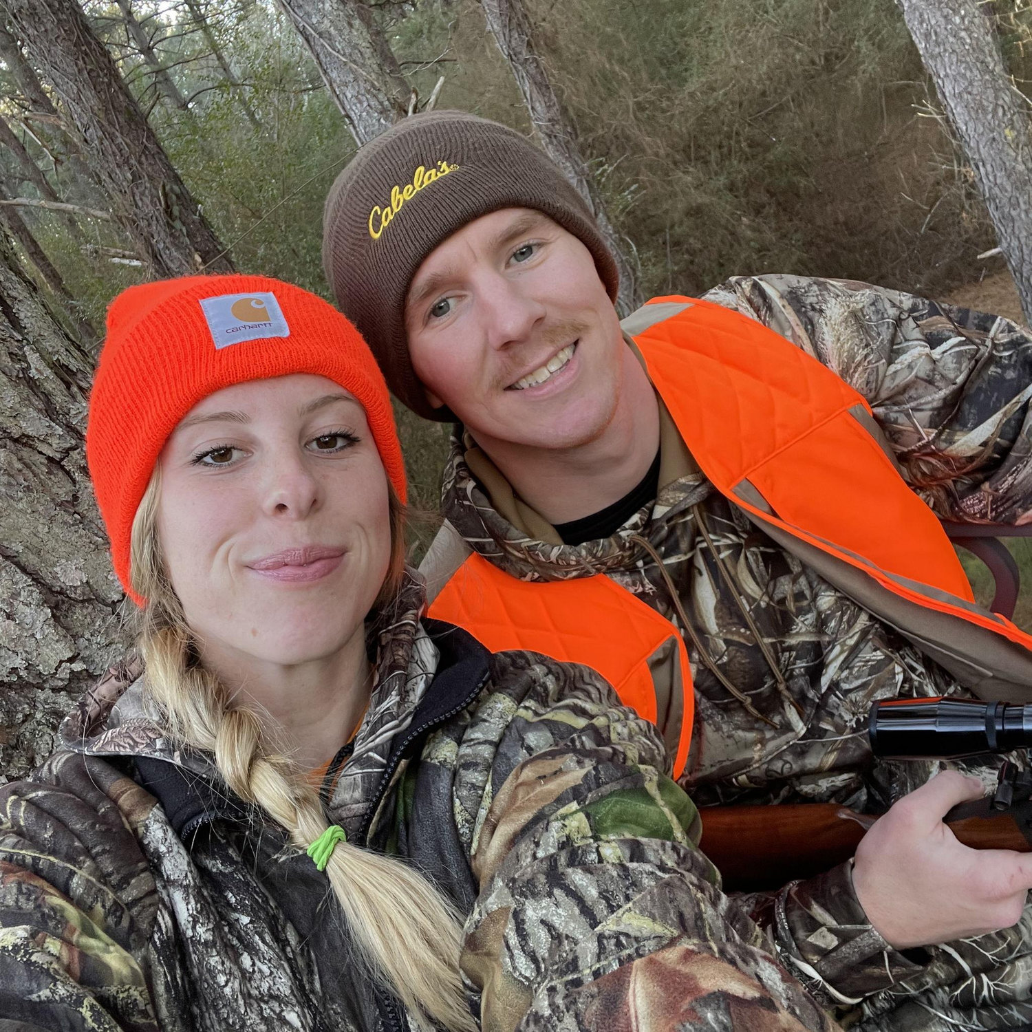 Shelby's first time hunting
