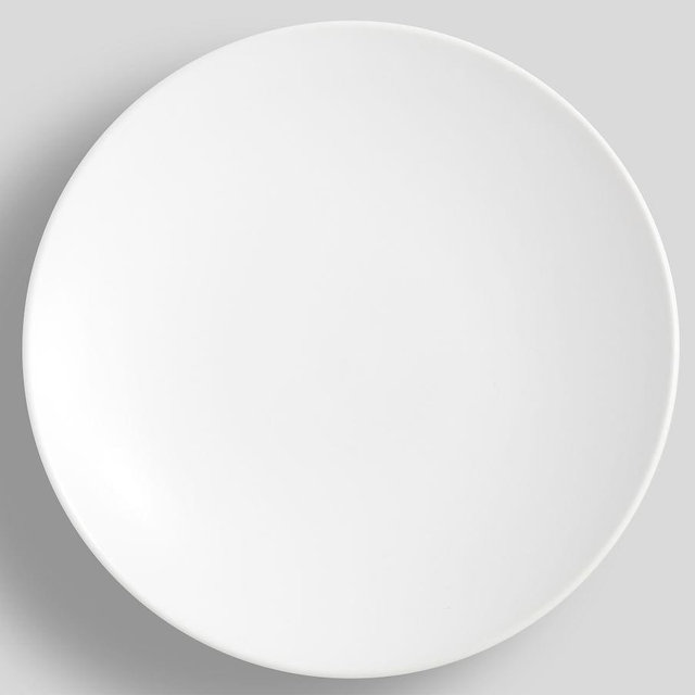 Mason Stoneware Dinner Plate, Single - True White