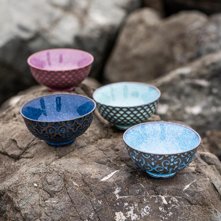 BIA Cordon Bleu, Ooh La La Arabella Assorted Bowl, Set of 4 | Zola