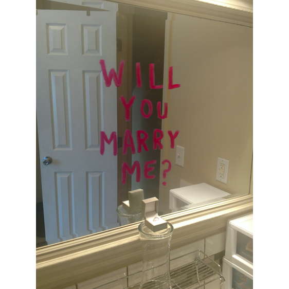 The proposal on April 12th.