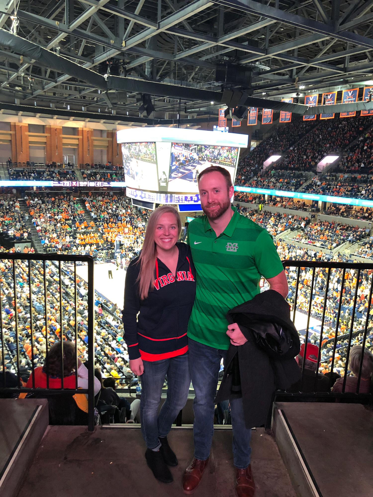 UVA (we won!) vs MU Basketball Game (Charlottesville, VA 2019)