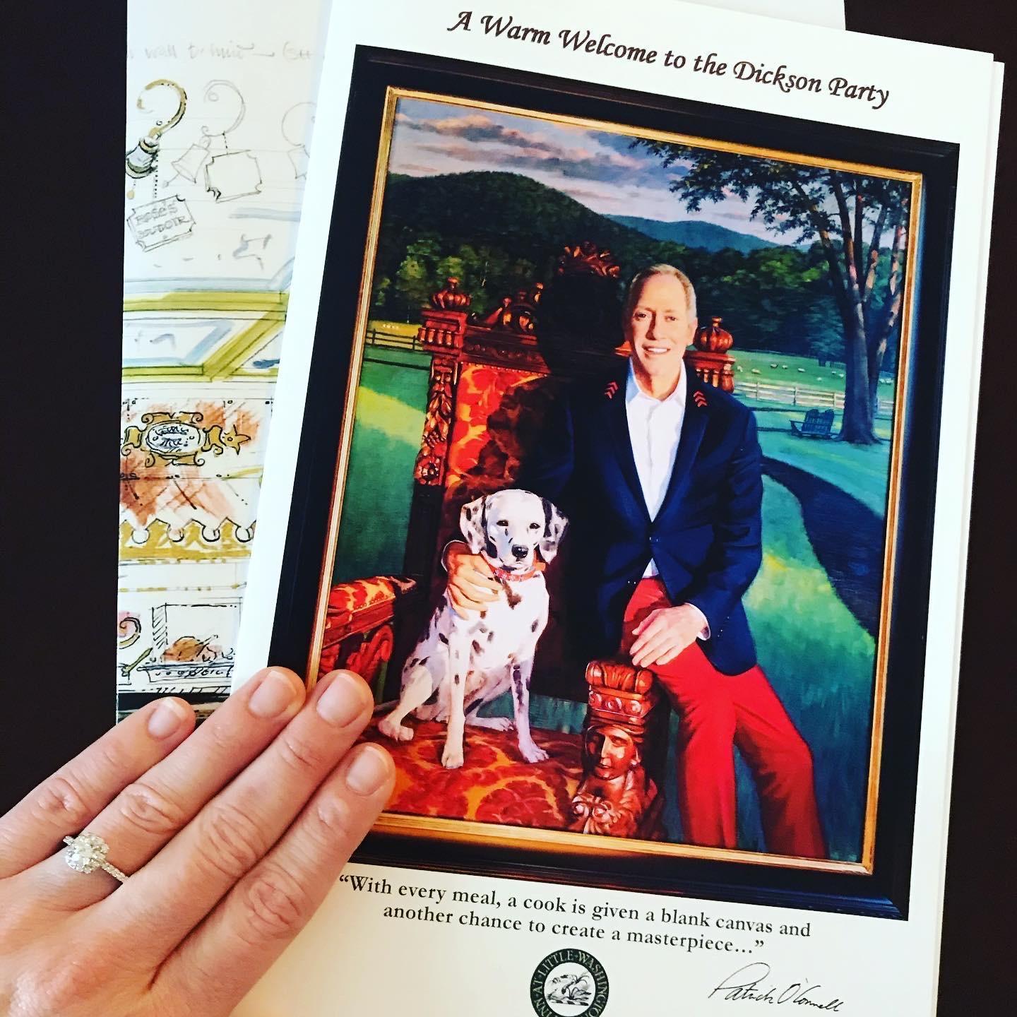 A few memories we'll always have from our special night at The Inn at Little Washington.