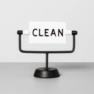 Clean / Dirty Reversible Sign Sour Cream - Hearth & Hand™ with Magnolia