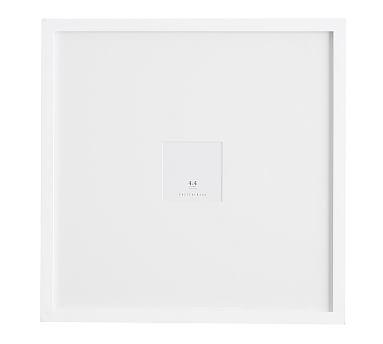 Wood Gallery Oversized Frame, 5" x 7" Modern White
