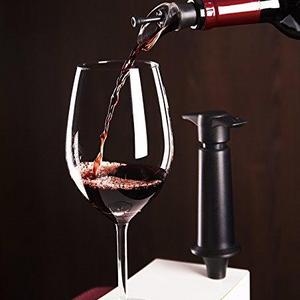 Vacu Vin Wine Saver Server, Black