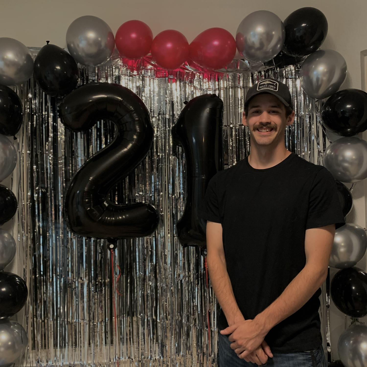Connor’s surprise 21st birthday