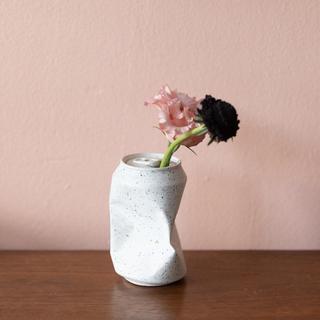 Garbage Soda Can Vase