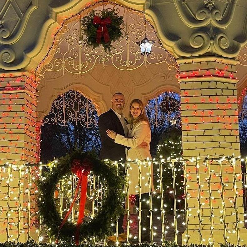 Just after we got engaged!