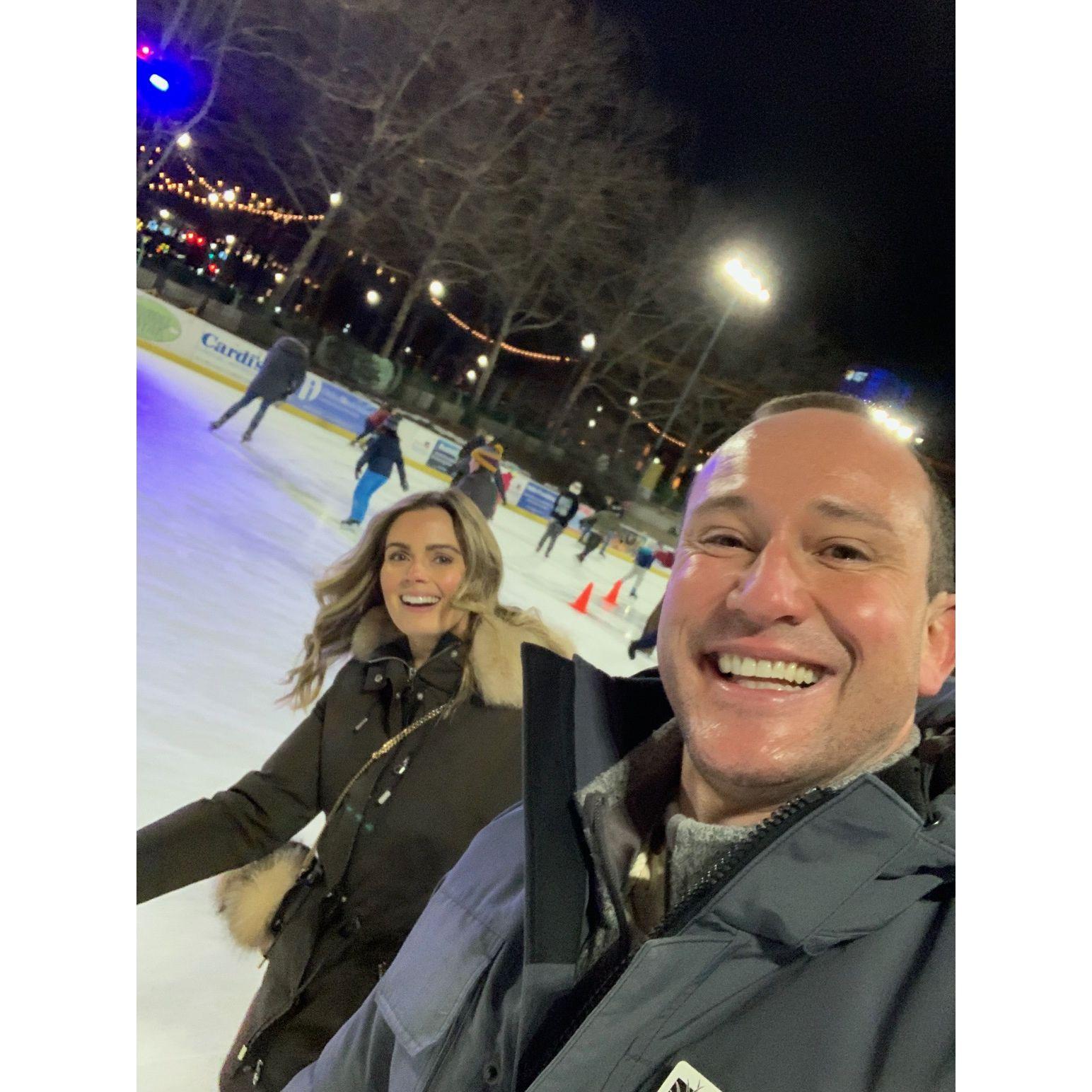 Ice skating in Providence