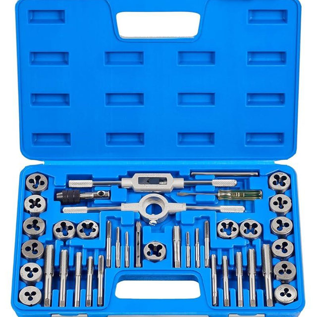 Orion Motor Tech Tap and Die Set Metric | M3, M4, M5, M6, M7, M8, M10, M12 Tap Set and Die Set | Thread Repair Kits for Threading and Rethreading Internal and External Threads