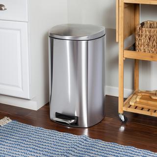 Square Step Trash Can, 50-Litre