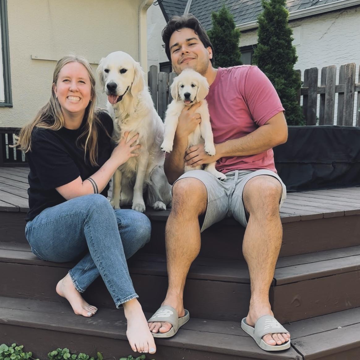 Junie and Tuna family photo