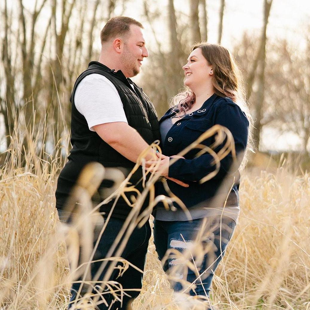 One of our engagement photos 💜 3/31/19