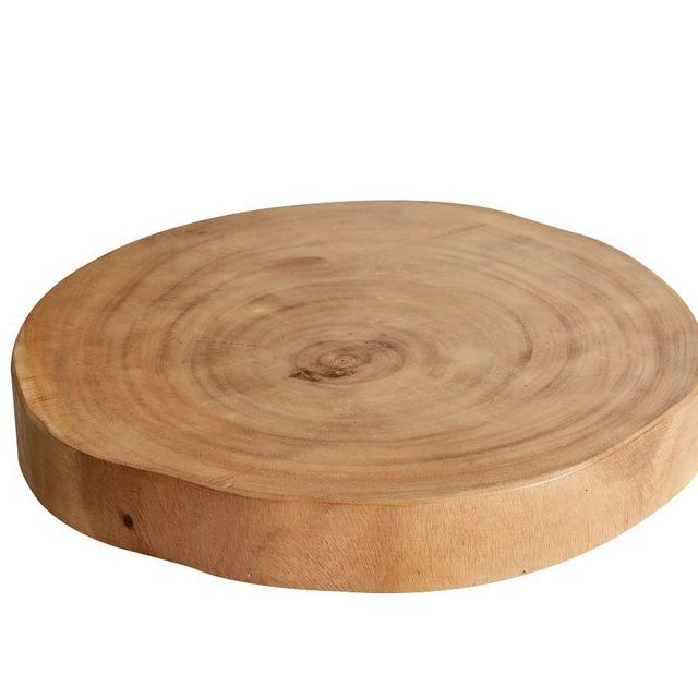 Acacia Wood Slab Cheese Board 16"