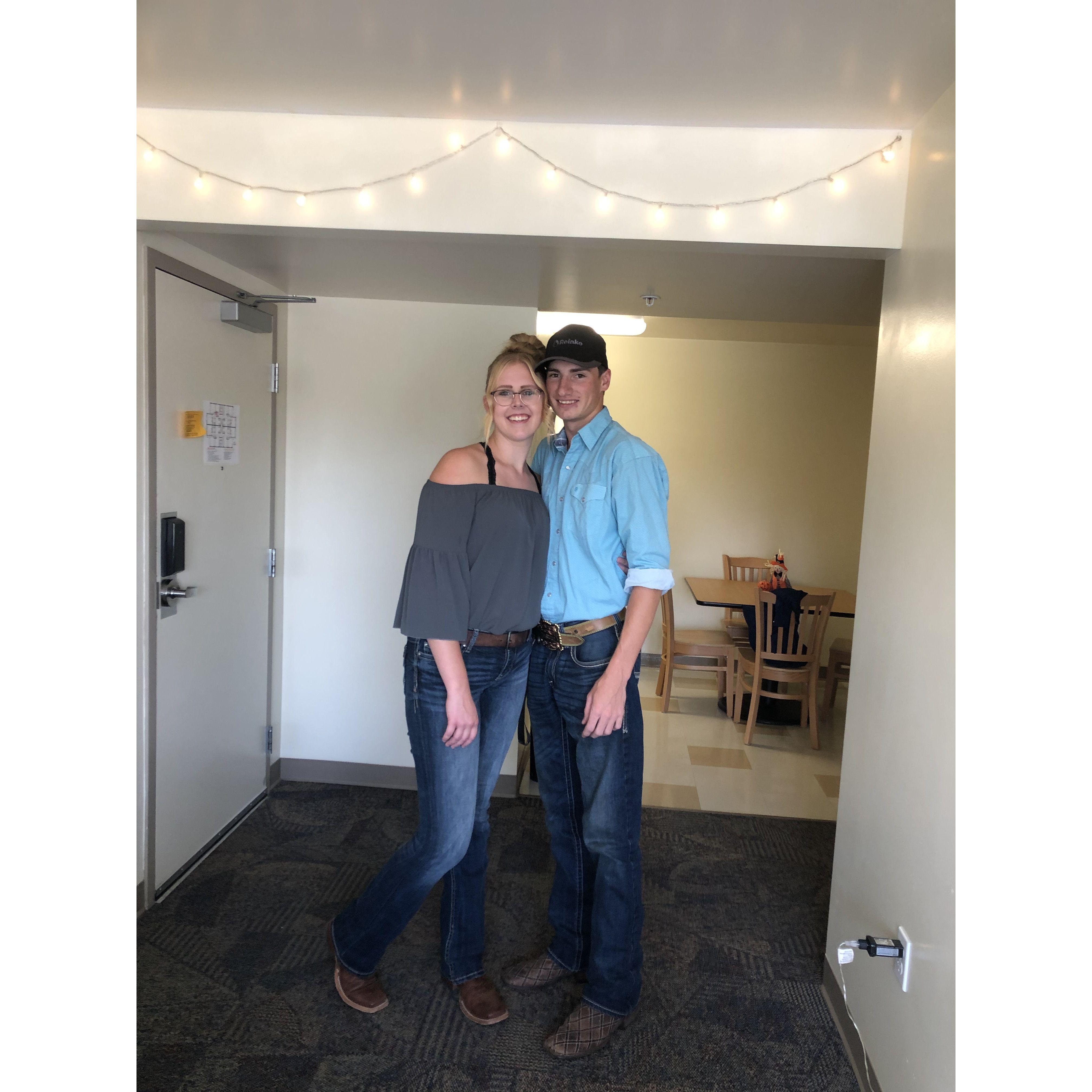 Our first official date as a couple, 2021.