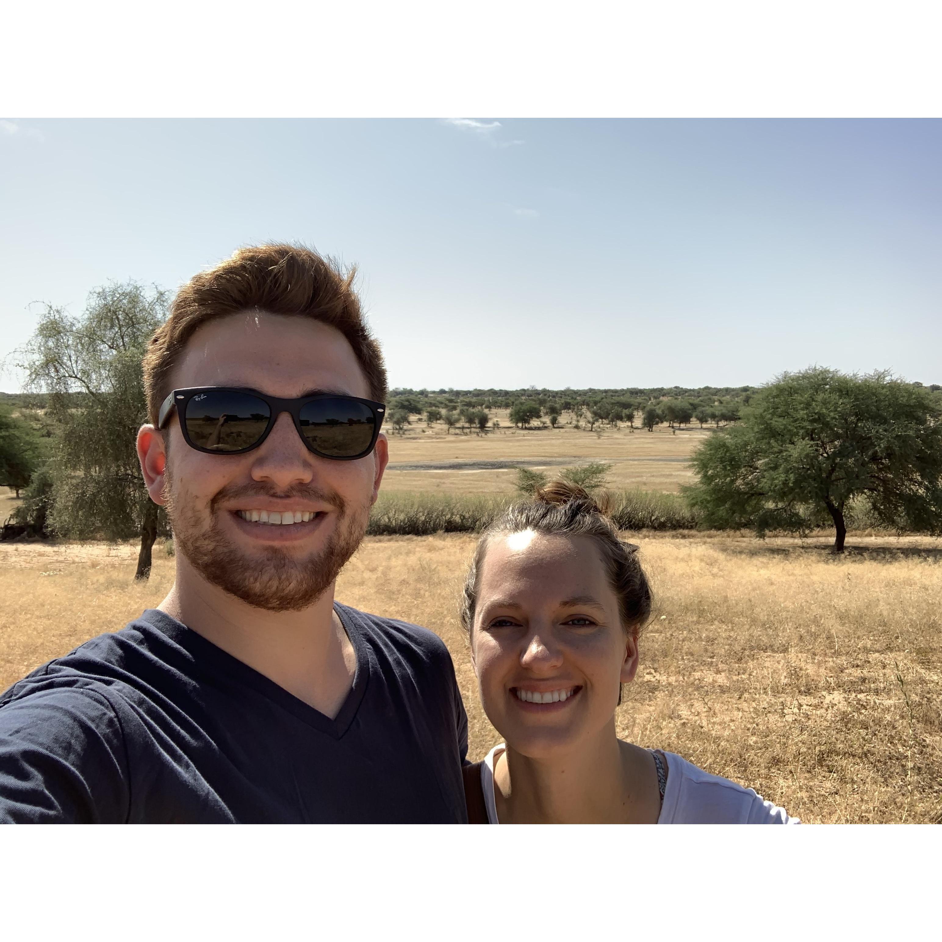 Visiting Ingrid's village in Senegal