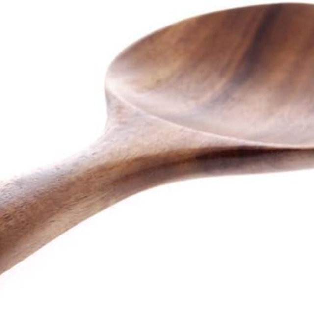 Natural Wooden Rice Spoon Non-stick Wooden Rice Paddle Rice Scooper Rice Serving Spoon Rice Spatula for Rice Potato Salads,Serving Utensils for Kitchen and Dining (7 inch)