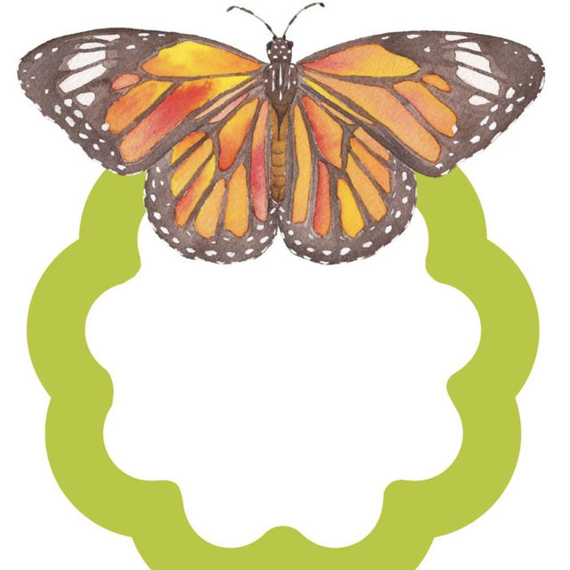Monarch Butterfly Napkin Ring — Catherine Cartie