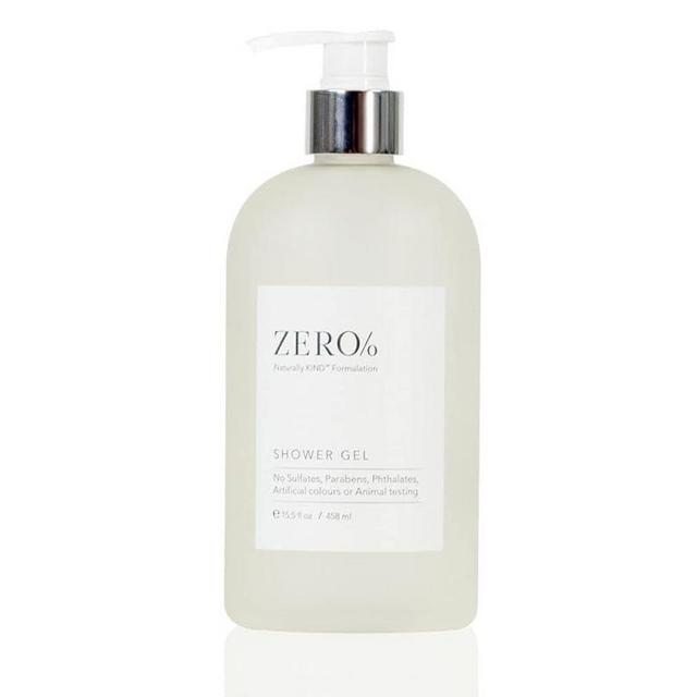 Gilchrist & Soames Zero% Unisex Shower Gel and Body Wash - 15.5oz - Light and fresh, Gently Cleansing, Zero Parabens, Sulfates, and Phthalates