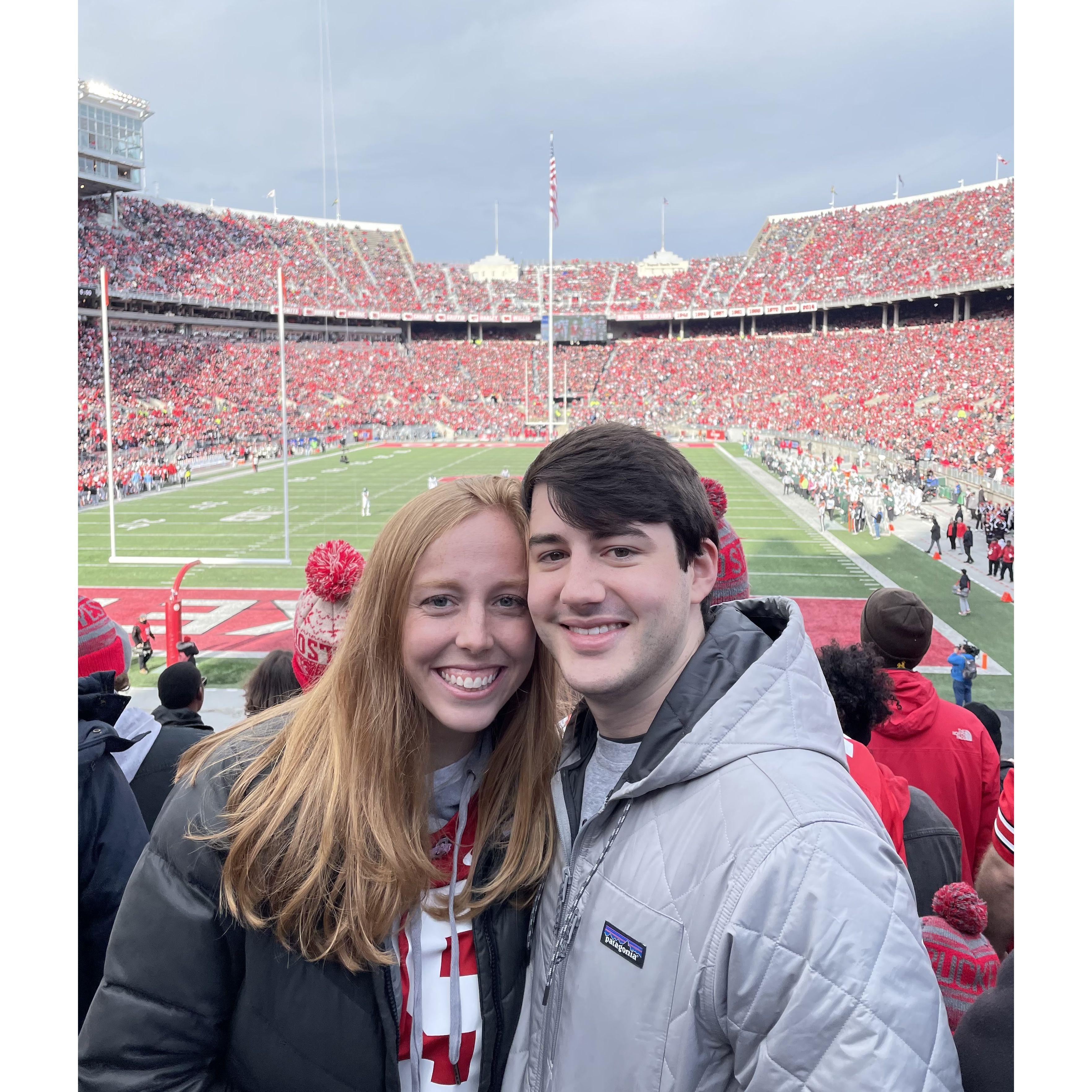 Harrison's first OSU game