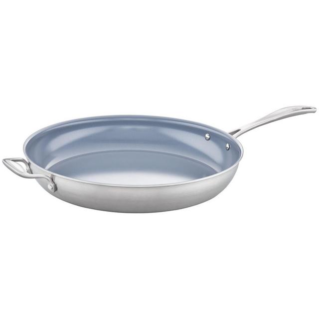 14-inch, 18/10 Stainless Steel, Non-stick, Frying pan