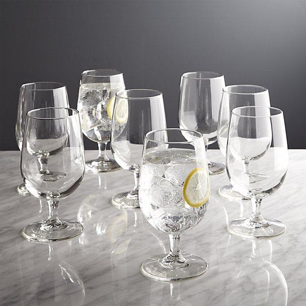 Boxed Water Goblets, Set of 8