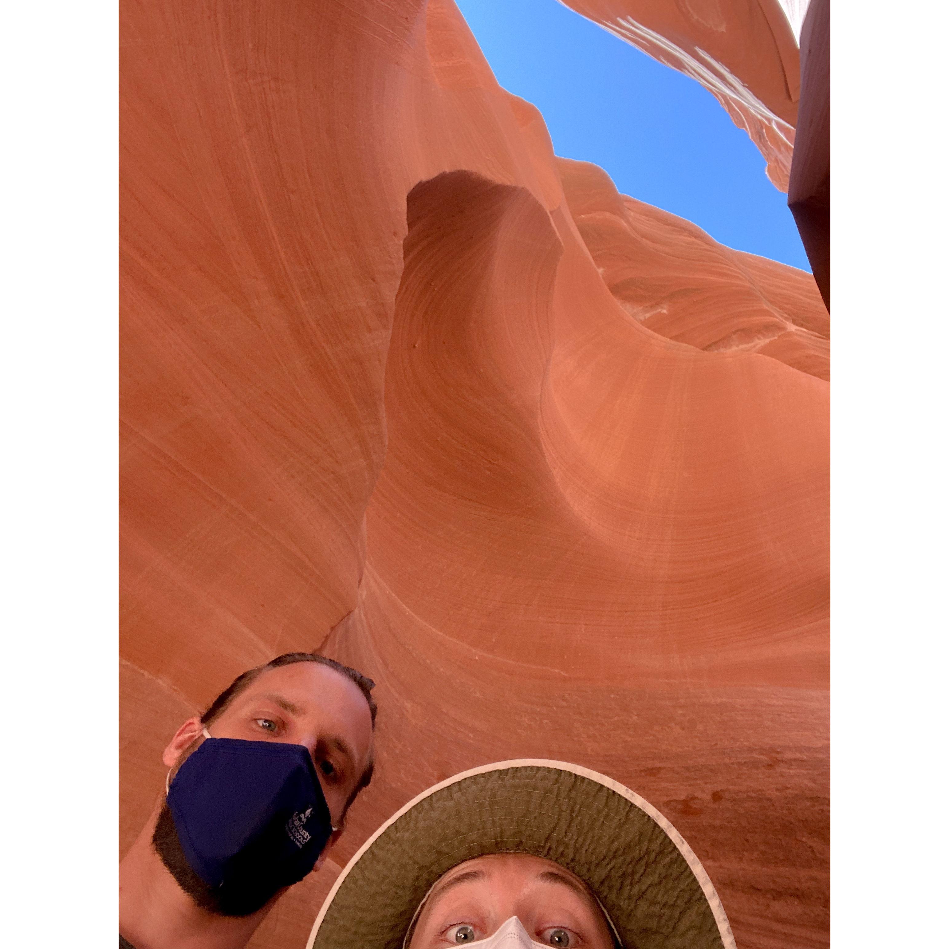 Lower Antelope Canyon tour, 2022