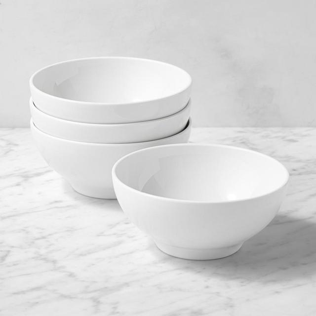 Pillivuyt Coupe Porcelain Noodle Bowls, Set of 8