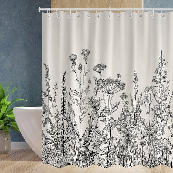 Wild Floral Shower Curtain