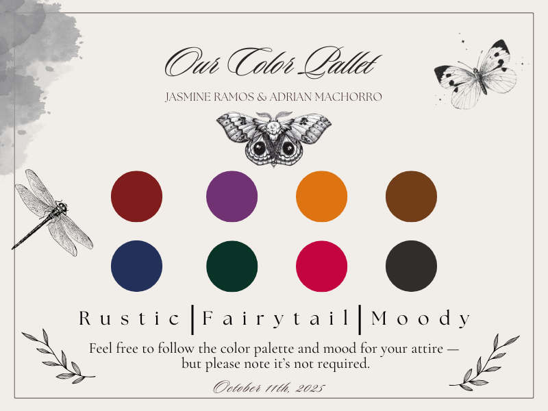 The Wedding Website of Jasmine Ramos and Adrian Machorro