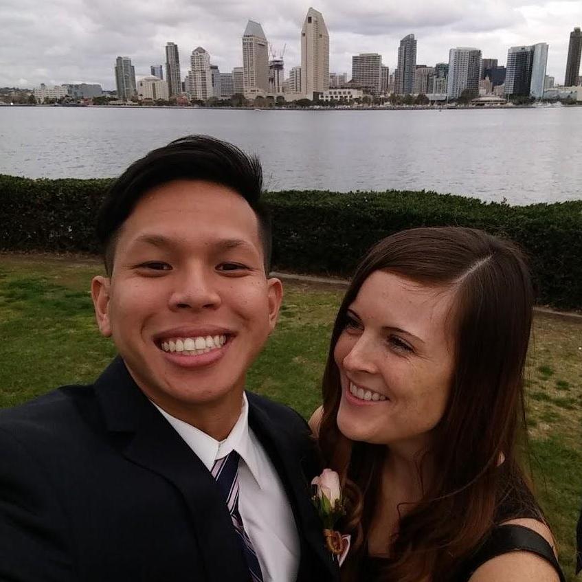 Celebrating Scott & Melissa's wedding on Coronado Island