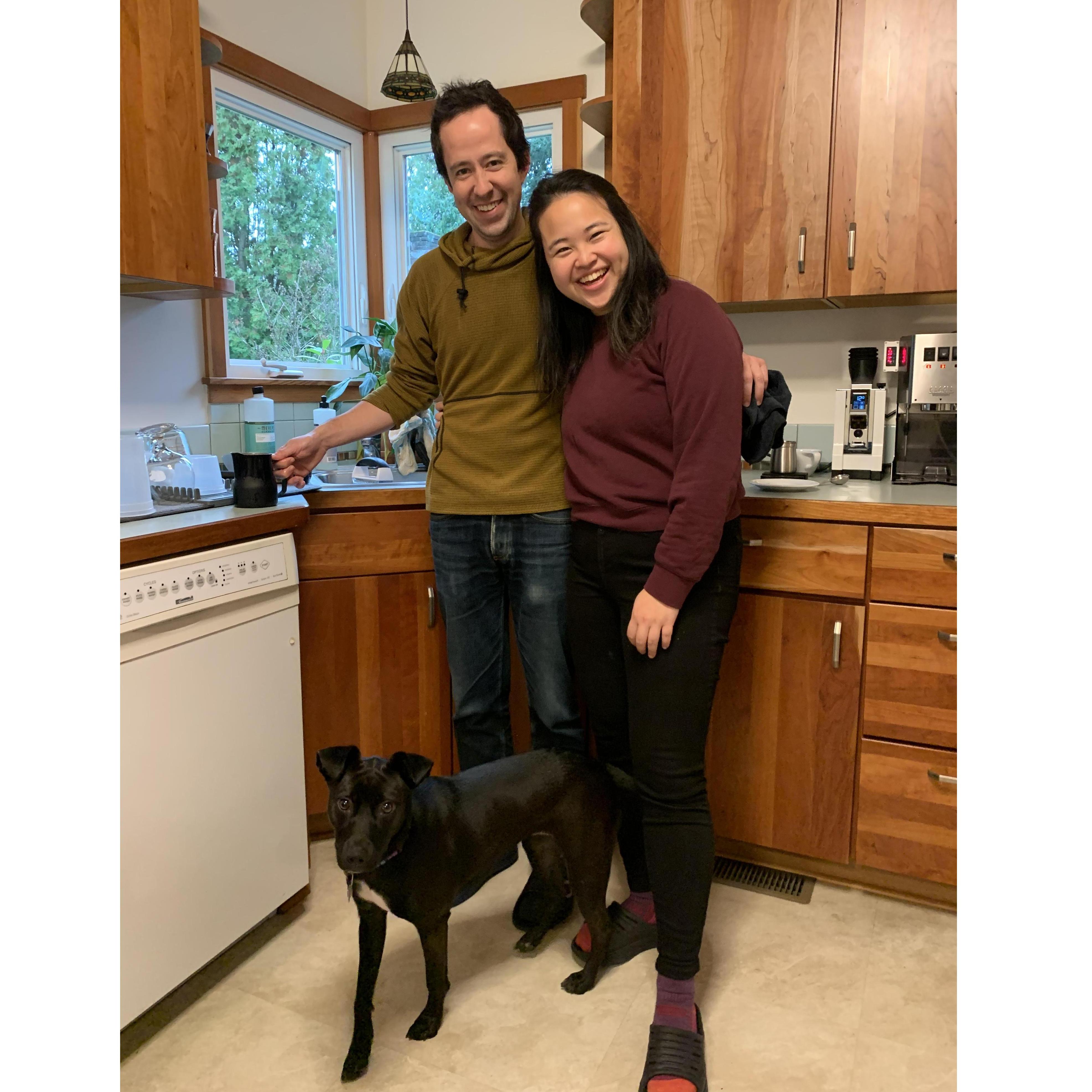 Hosting thanksgiving in our new home, November 2021!
