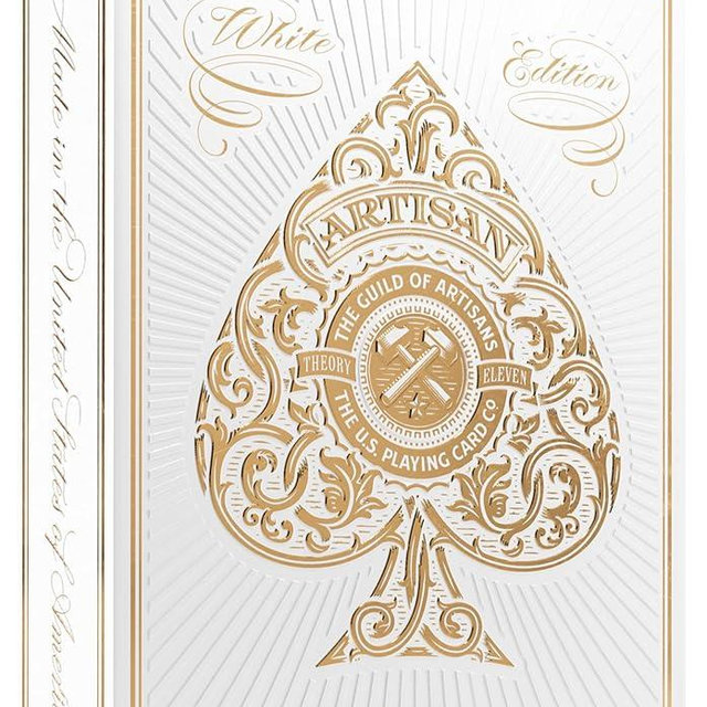 theory11 Artisan Playing Cards (White)