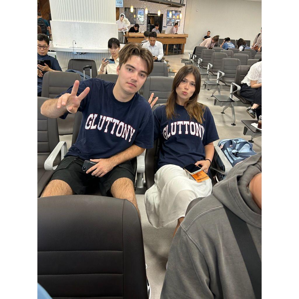 Couples in Korea all had matching outfits; this is our take.