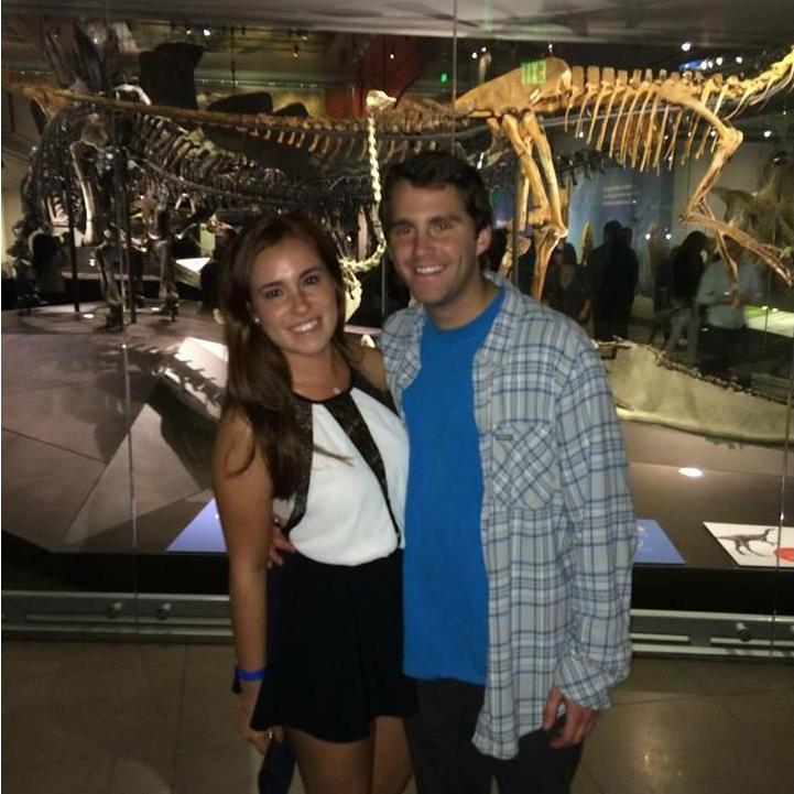 Date at the Natural History Museum when Alex asked me to be his girlfriend.