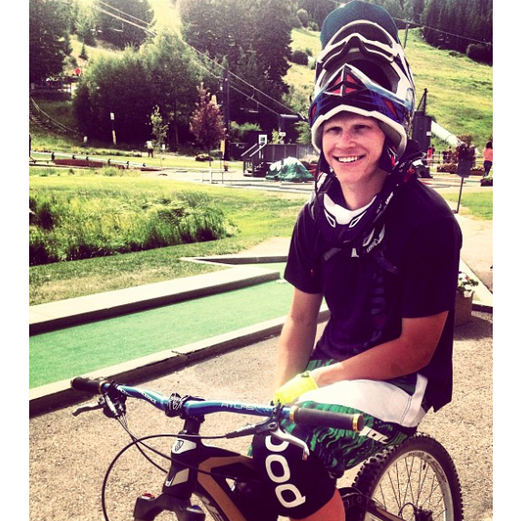 Dano mtn biking in Winter Park!