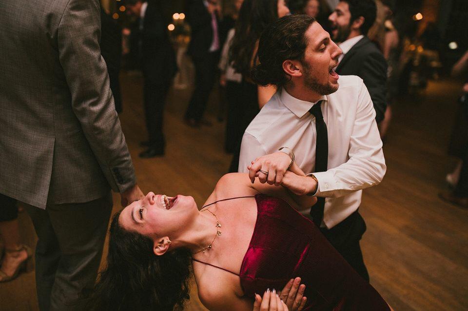 Lovin' it up at Nick & Becca's wedding <3