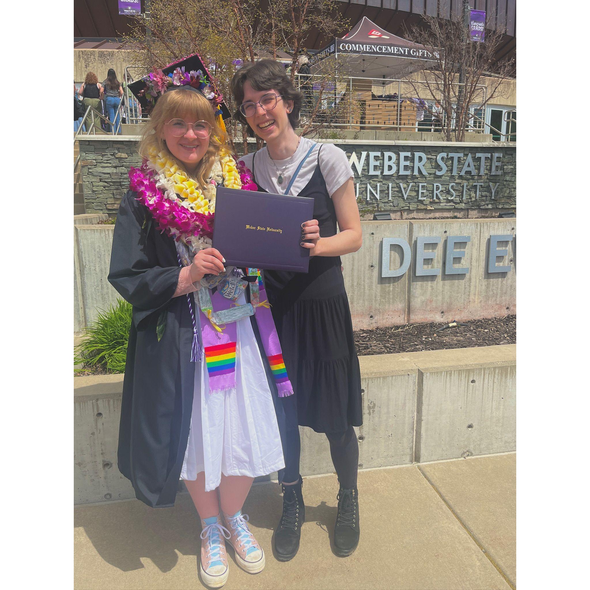 Photo from Eden's graduation shoot