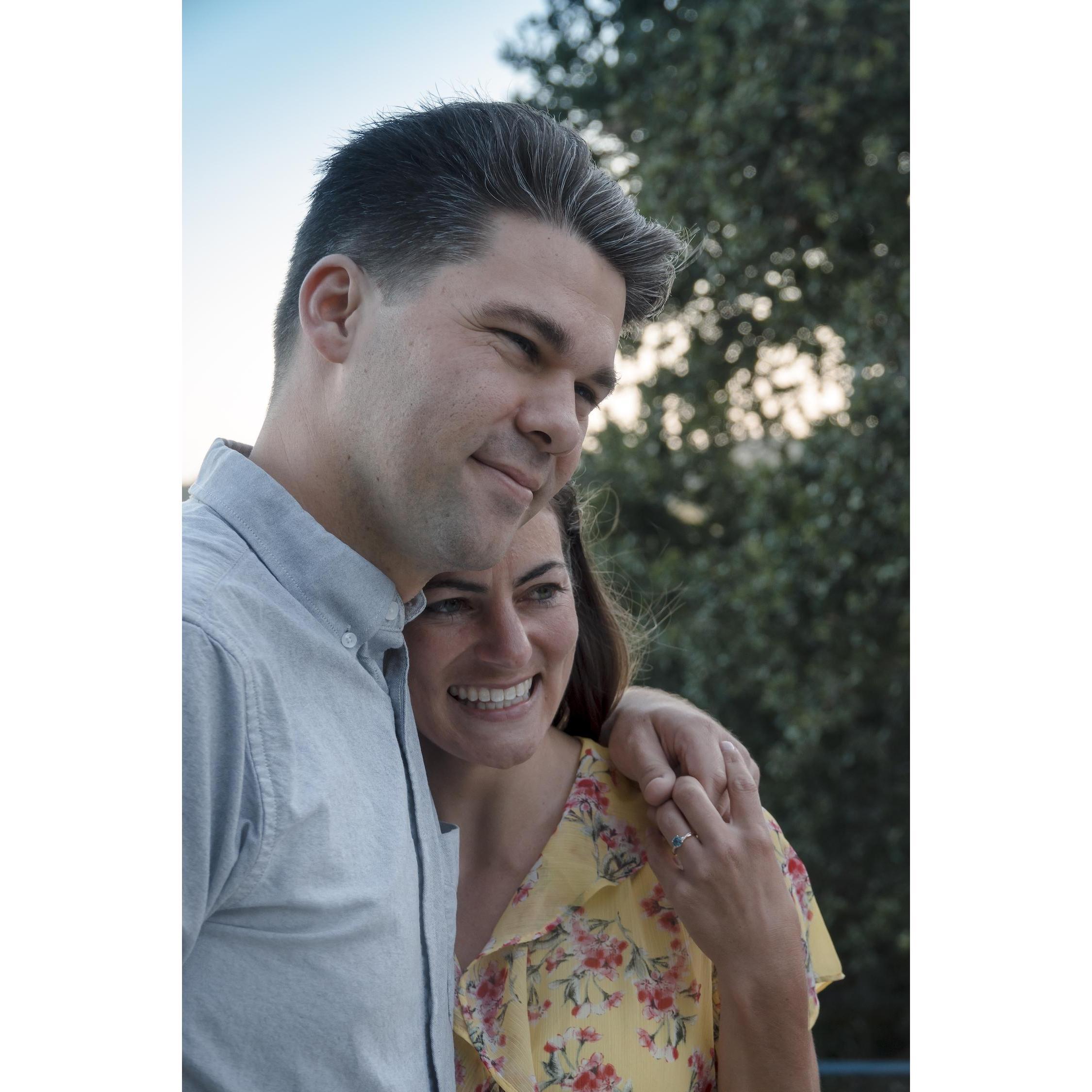 Post-engagement glow!