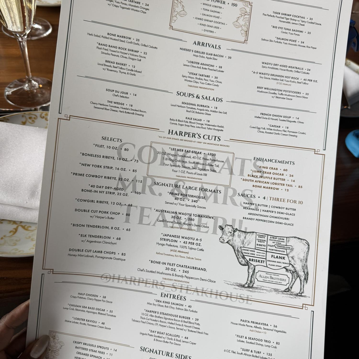 Lunch at Harper's