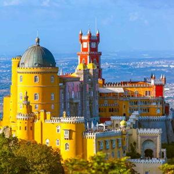 Visit to Pena Palace in Sintra, Portugal