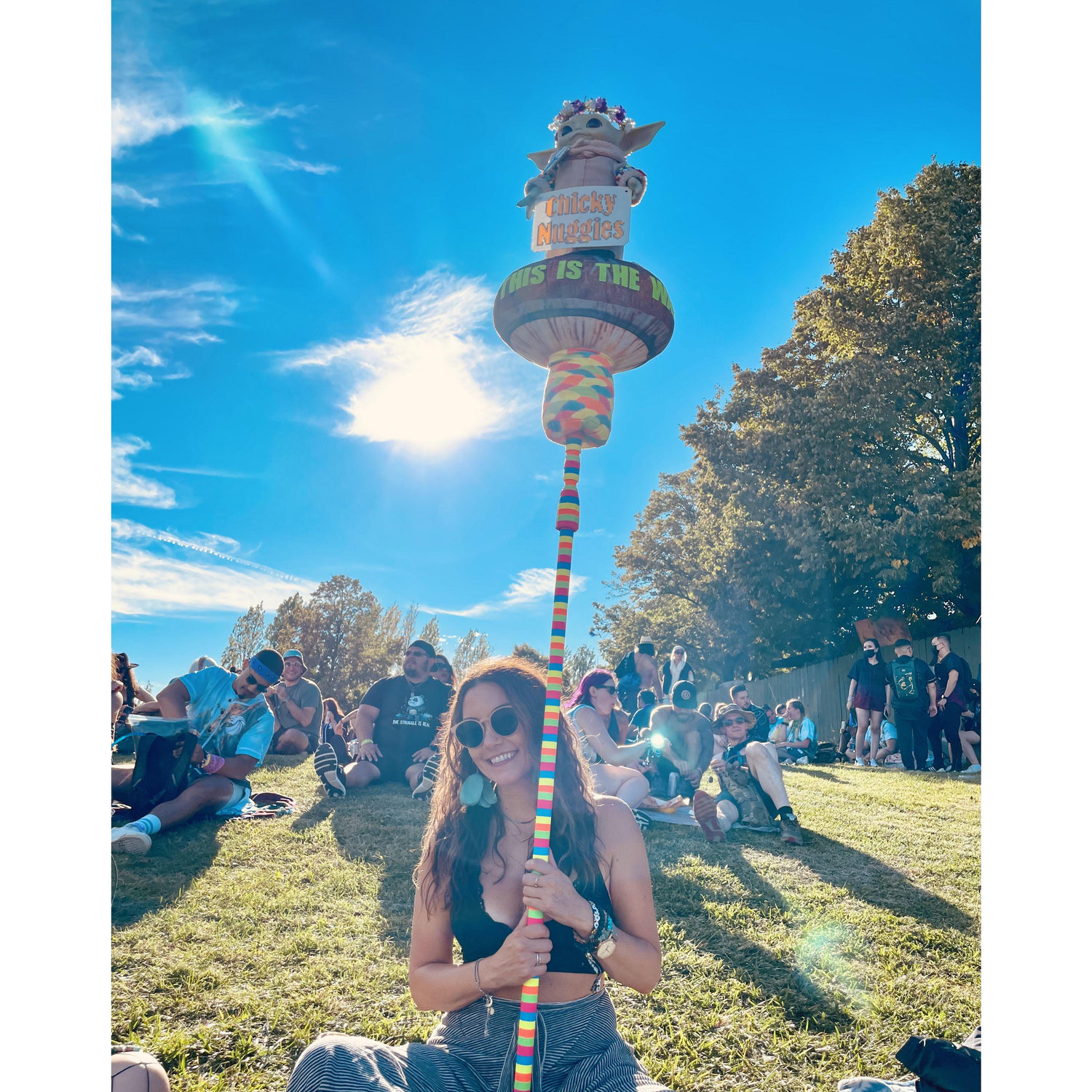 my alter ego. our first festival at the Gorge