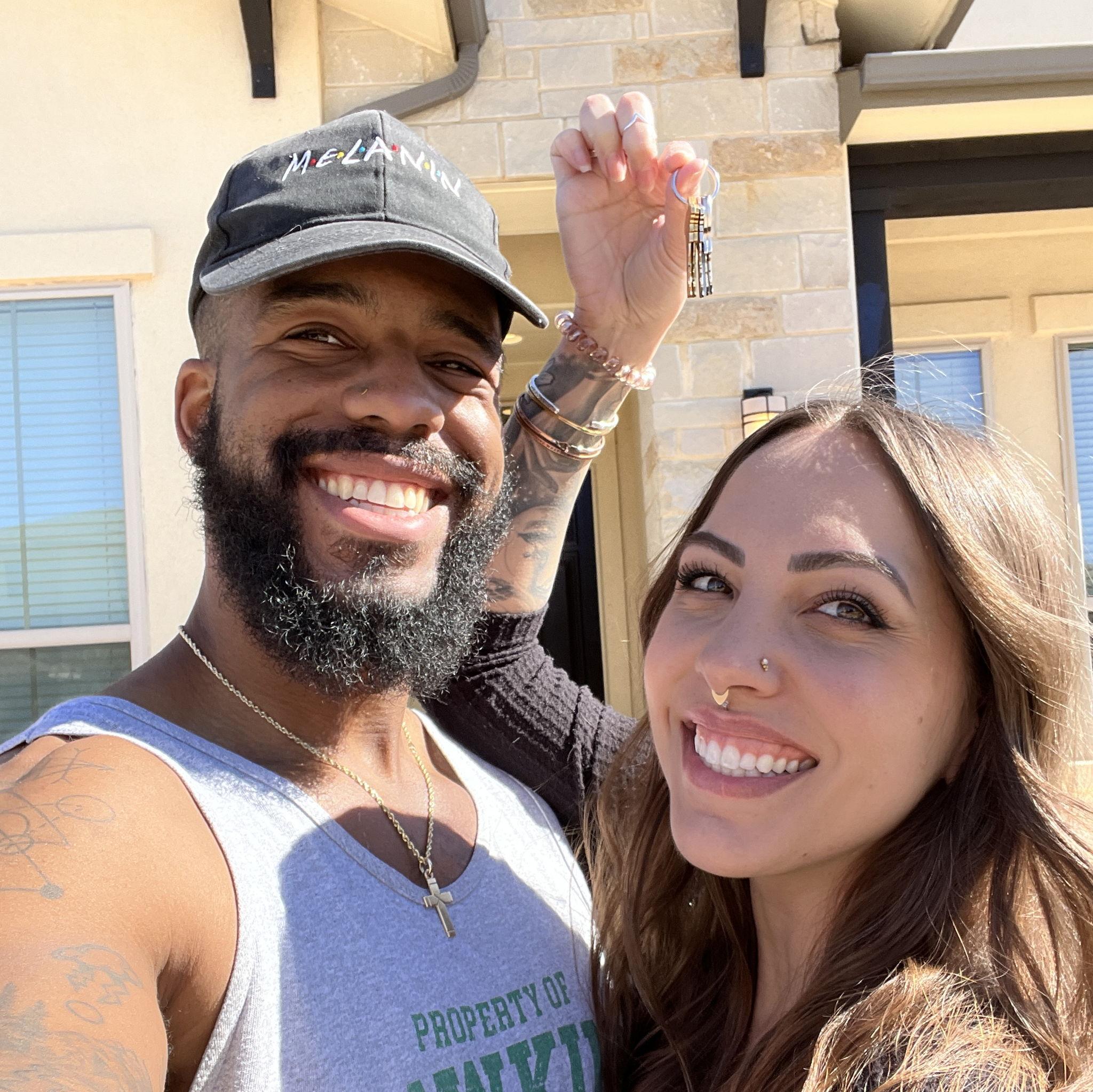 First set of keys and day 1 of officially living together!