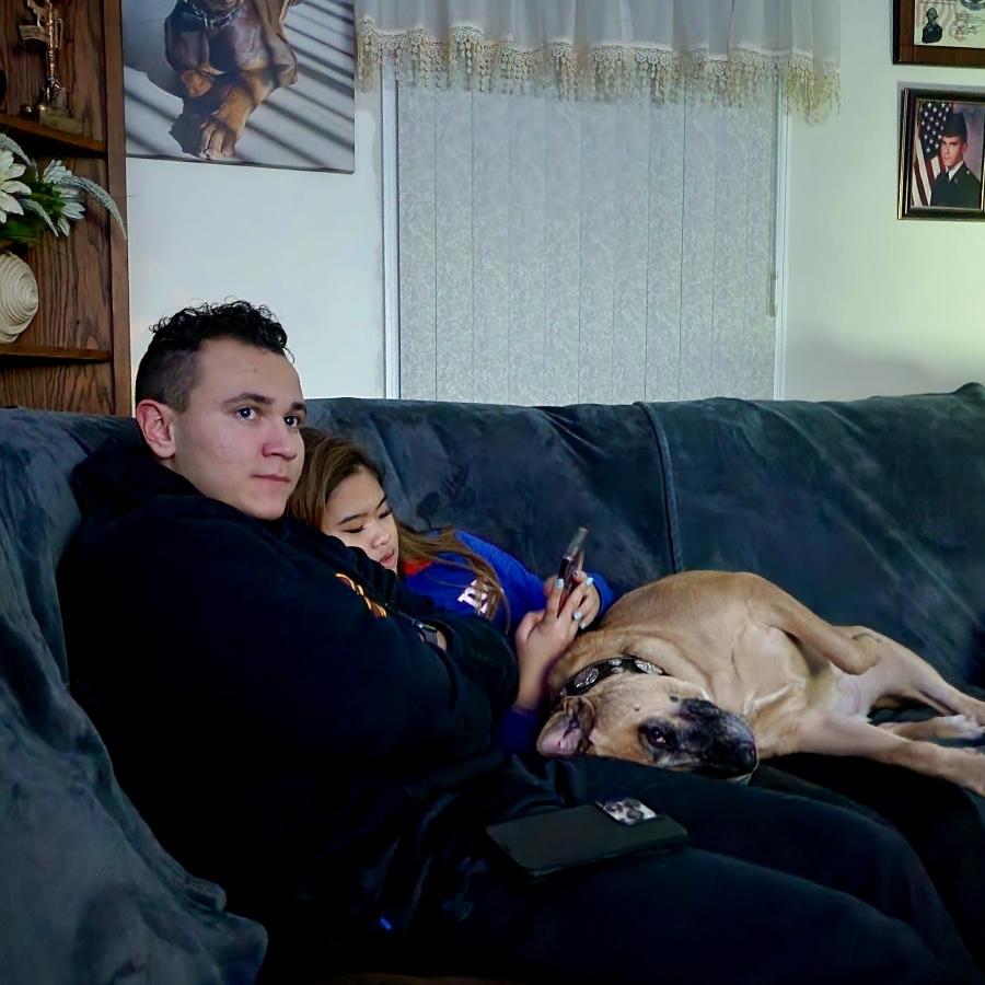 Our first superbowl together