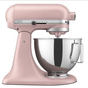 Deluxe 4.5 Quart Tilt-Head Stand Mixer Matte Dried Rose KSM97DR | KitchenAid