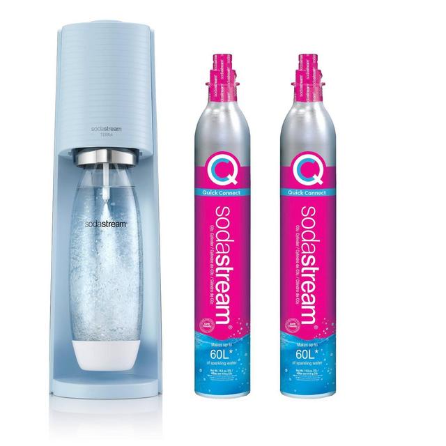 SodaStream Misty Blue Terra Bundle