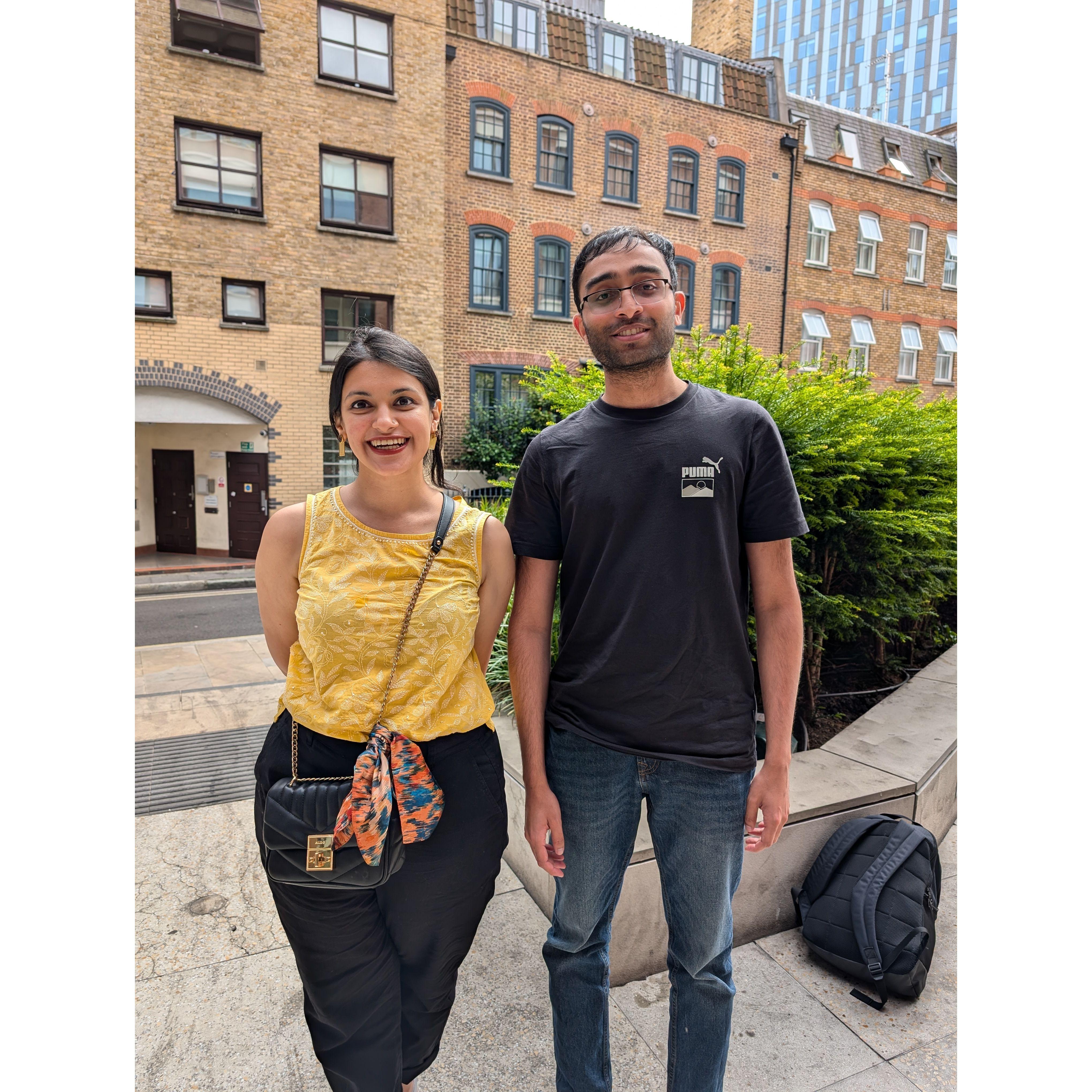 The day we knew we were ready to get married to each other.