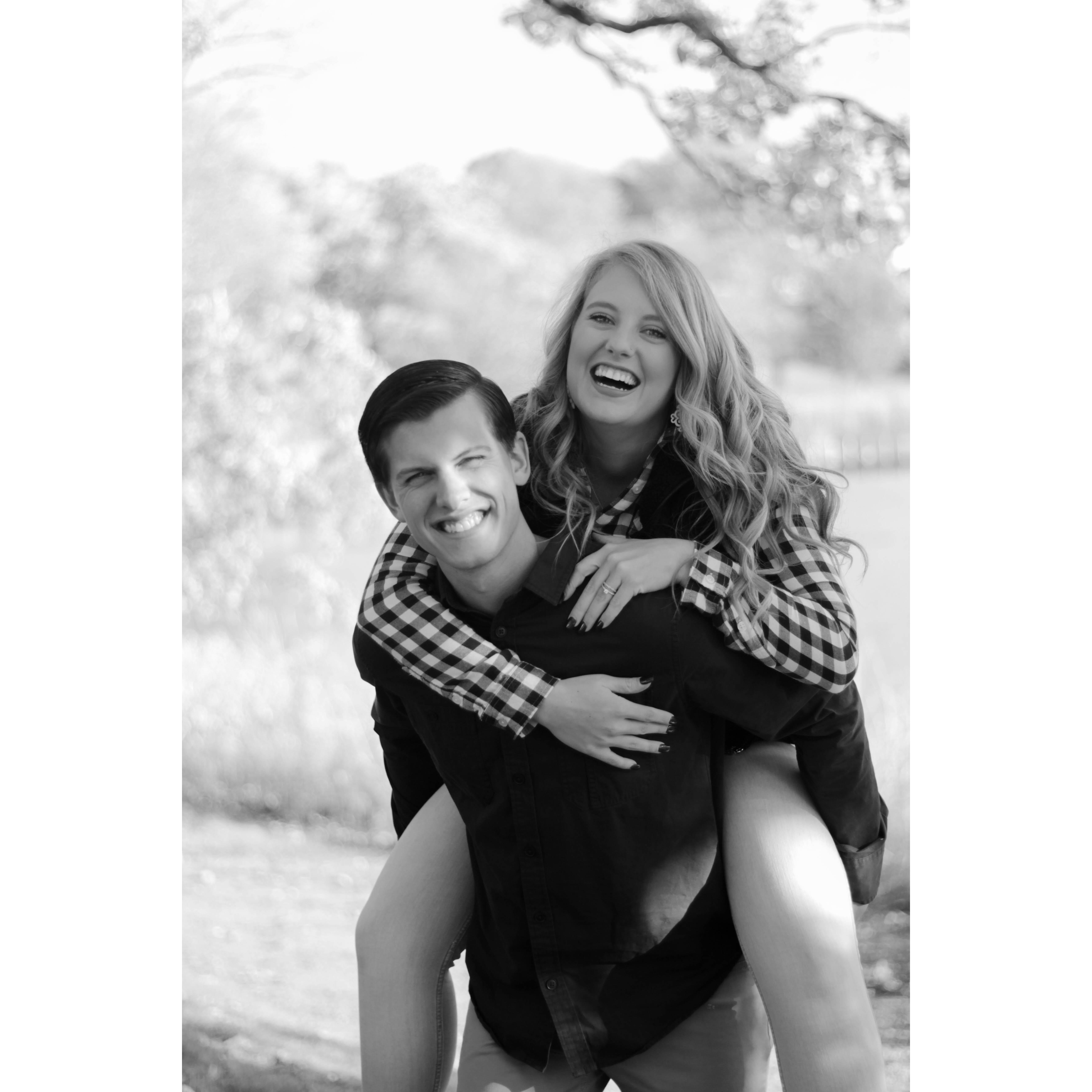 Fun piggy back rides.