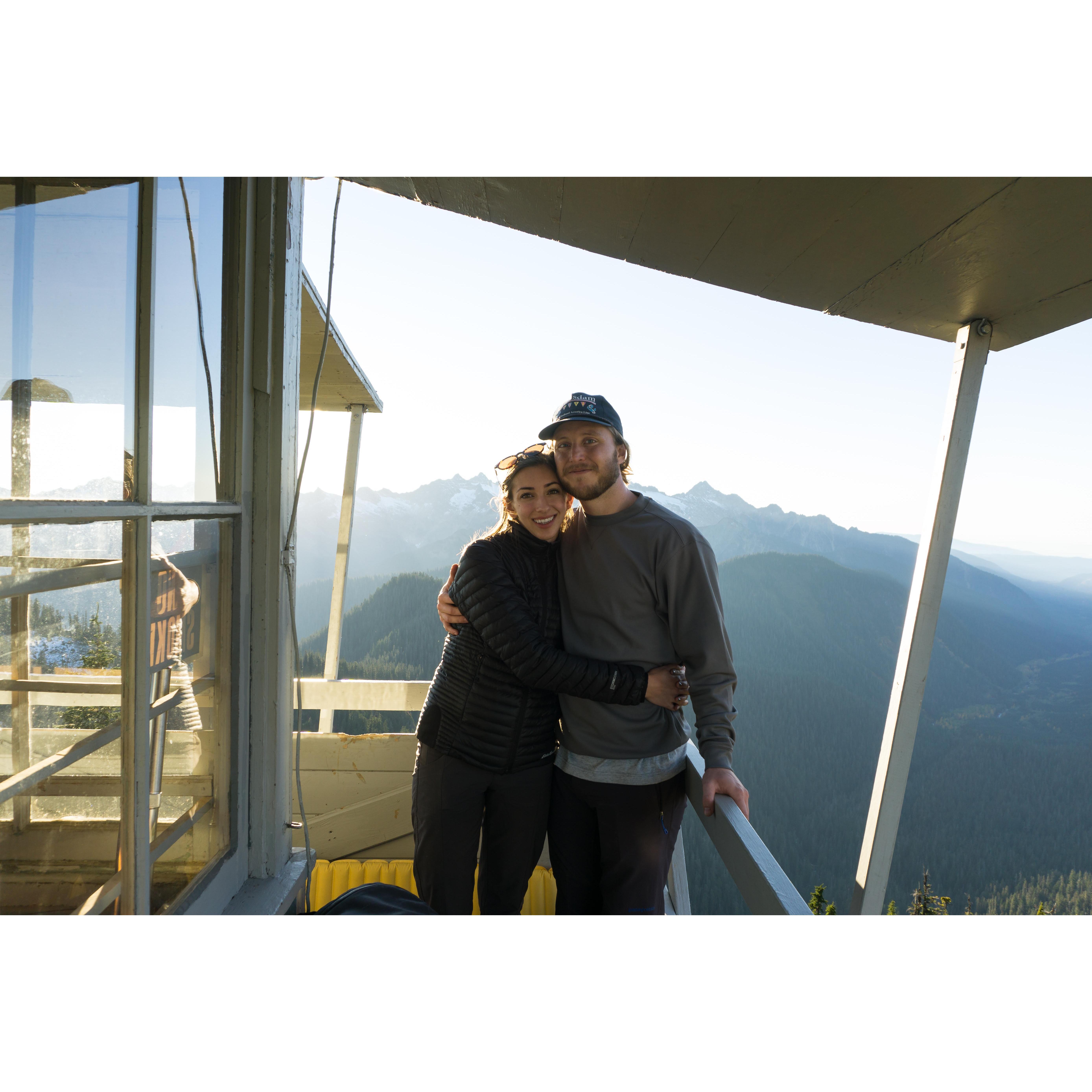 Mt. Baker Fire Lookout, 2017